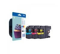 ORIGINALE Brother Multipack nero LC-123 LC123BKBP2DR 2 cartucce d'inchiostro LC123BK