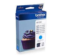 Cartuccia Originale BROTHER LC-123C Ciano per BROTHER DCP-J132W/DCP-J152W/DCP-J1