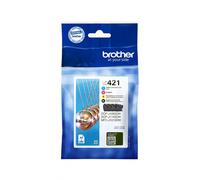 Cartuccia stampante Brother LC-421VAL - 4 colori Multipack