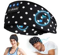 LC-dolida Cuffie da sonno, Bluetooth, per dormire, dormire, dormire, per cuffie, 15 ore, Playtime, fascia per dormire con stereo HiFi per sport, allenamento, jogging, yoga, viaggi