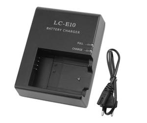 LC-E10 Caricabatterie Rapido, Compatibile con LC-E10C LC-E10 LC-E10E Caricabatterie Compatibile per Canon 1100D 1200D 1300D 1500D 2000D 3000D 400D EOS Rebel T3 T5 T6 Fotocamere