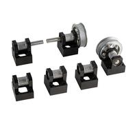 LC Gear Base Set & Parti Meccaniche, Set Guide Guide per Incisione Laser CO2 & Macchina da Taglio (Set Completo (6 Pezzi)