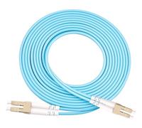 LC-LC UPC Duplex 3.0mm OM3 Fibra Ottica Patchcord, LSZH Rivestito 1m 2m 5m 10m Personalizzato Giunzioni e Cavi Disponibili (LC OM3 2M 10PCS)