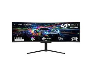 LC-Power 124,46 cm (49") LC-M49QCO Curved V DP+2 HDMI + RJ45