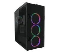 LC-Power 998B Midi-Tower Nero, Trasparente