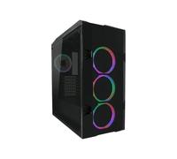 LC-Power 998B Midi Tower PC Nero Trasparente ATX micro ATX LC-998B-ON