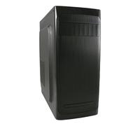 LC POWER CAJA PC 7034B, Midi Tower, Metal, Negro, ATX,Micro ATX,Mini-ATX, 14,5 CM