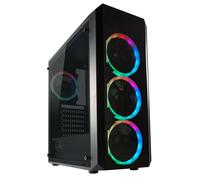LC-Power Gaming 703B - Quad-Luxx Midi Tower Nera - Nouvo