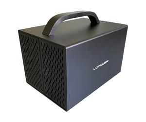 LC-Power LC-35U3-RAID-4-HDMI Armadio per HDD Nero 3,5 Armadio per HDD - Nouvo