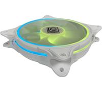 LC-CF-120-ARGB-W - Ventola per alloggiamento LC-Power, 120 mm, ARGB, bianca