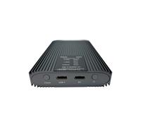 LC-DOCK-C-M2 - Alloggiamento esterno M.2 SATA+NVMe SSD, alluminio, USB 3.1
