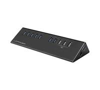 LC-Power LC-HUB-ALU-2B-10 hub di interfaccia USB 3.0 (3.1 Gen 1) Micro-B 5000 Mbit/s Nero