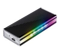 LC-M2-C-MULTIRGB - Alloggiamento esterno SSD M.2 SATA/NVMe con USB 3.1