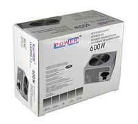 LC-Power LC600H-12 V2.31 alimentatore per computer 600 W 20+4 pin ATX ATX Nero (Netzteil ATX LC-Power 600W/120mm HW 4+4-pin 12V NEW