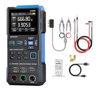 LC1020E Tester Digitale,LCR Meter Tester Digitale Portatile LCR Bridge Tester Condensatori Test di Capacità, Resistenza e Induttanza,Frequenza Regolabile da 100 Hz a 100 KHz, Blocco dati