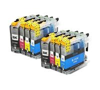 LC133 Compatible Color Inkjet for B-rther DCP-J152W/J172W/J4110DW/J552DW Printer ink cartridge(2Sset)