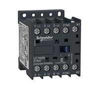 LC1K0901E7 Contattore: 3 poli NO x3 tiratore ausiliario: NC 48VAC 9A TeSys...