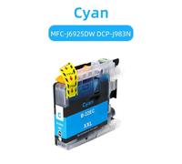 LC22E LC10E LC12E LC15E LC20E LC23E Cartuccia di inchiostro Compatibile con MFC-J5920DW MFC-J6925DW DCP-J983N PRINCIPI(B-LC22EXXL-C)