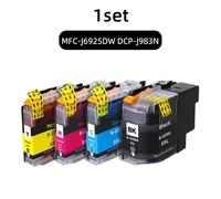LC22E LC10E LC12E LC15E LC20E LC23E Cartuccia di inchiostro Compatibile con MFC-J5920DW MFC-J6925DW DCP-J983N PRINCIPI(B-LC22EXXL-1set)
