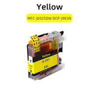 LC22E LC10E LC12E LC15E LC20E LC23E Cartuccia di inchiostro Compatibile con MFC-J5920DW MFC-J6925DW DCP-J983N PRINCIPI(B-LC22EXXL-Y)