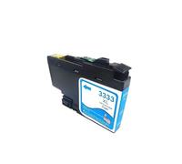 LC3333 LC 3333 Premium Color Compatible Ink Cartridge LC-3333 for Br-ther DCP-J1100DW MFCJ1300DW With Chip(Cyan)