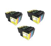 LC3333 LC 3333 Premium Color Compatible Ink Cartridge LC-3333 for Br-ther DCP-J1100DW MFCJ1300DW With Chip(3 set)