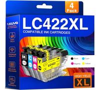 LC422XL Cartucce compatibili con Brother LC422 LC422XL Cartucce per MFC-J5340DW MFC-J5345DW MFC-J5740DW MFC-J6540DW MFC-J6940DW MFC-J5340DWE MFC-J6540DWE (4 PEZZI)