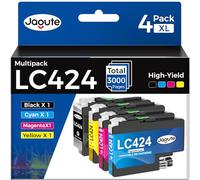 LC424 Cartucce d'inchiostro Compatibile con Brother LC 424 LC424Val