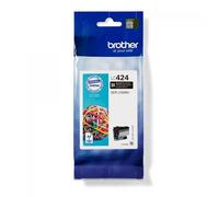 Brother lc424bk cartuccia d'inchiostro 1 pz originale nero
