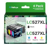 LC527XL LC527 Cartucce d'inchiostro Multipack per Brother MFC-J4350DW 3000 | Cartucce compatibili con Brother MFC-J4550DW MFC 4350DW 4550DW DW Multipack 4