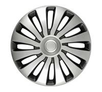 Pilot Set 4 copricerchi Sepang - ABS - 13" Argento e Nero