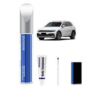 (LC9A/0Q) Kit di ritocco della vernice dell'auto bianco puro con rimozione dei graffi per Volkswagen/VW, riparazione dei graffi per l'auto, soluzione di riparazione facile e veloce