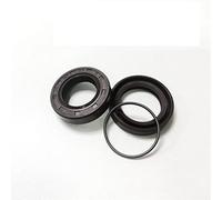 LCANALLYMS Kit O-Ring, 2 Pezzi NBR paraolio Scheletro ID 12mm 11mm Albero in Gomma TG/TC-11/12 * 4/5/6/7/8/10mm Guarnizione Labbro(12x19x8mm)
