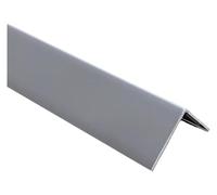 LCANALLYMS Protezioni angolari per Bambini, Protezione for Bordi in plastica Lunga 1/1,2/1,5 Metri, Striscia di rifinitura con Angolo 89 Gradi, paraurti/Scudo for Angoli delle pareti(Gray,2x2x150cm)