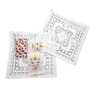 LCANALLYMS Sottobicchieri, Centrini for tavoli Tovaglietta di Carta Imballaggio monouso Assorbente Blocco tè for Decorazioni for la tavola Nozze 100 Fogli(12 Inches)