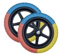 Lcarege 2 ruote per bicicletta, diametro 27,9 cm, non gonfiabili, in schiuma, per bambini, ragazzi e ragazze