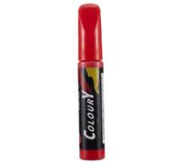 Lcarege Penna per ritocco auto, riparazione graffi auto in tinta, rossa | Penna per vernice per auto Factory Color Match, facile per le donne, ecologica, copre i graffi dell'auto