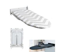 LCBKYDVM Asse da Stiro a Muro e da Tavolo Pieghevole - Tavola da Stiro (Bianco)