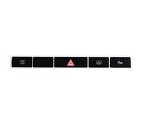 LccYanAi Auto Pulsante di Riparazione Adesivi per Audi A6 C6 4F 2004-2011,Radio,Climatico A/C,Finestra,Serratura della Porta,Trim Decal,Emergency B
