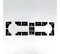 LccYanAi Auto Pulsante di Riparazione Adesivi per Audi A8 D3 2004-2009,Radio,Climatico A/C,Finestra,Serratura della Porta,Trim Decal,F