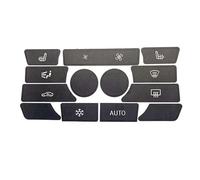 LccYanAi Auto Pulsante di Riparazione Adesivi per BMW 5 6 7 Series X5 X6 F01 F02 F06 F07 F10-F13 F15 F16 F18,Radio,Climatico A/C,Finestra,Serratura della Porta,Trim Decal,13pcs No off