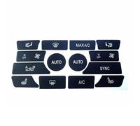 LccYanAi Auto Pulsante di Riparazione Adesivi per BMW 5 Series 7 Series X5 X6 F10 F01 F15,Radio,Climatico A/C,Finestra,Serratura della Porta,Trim Decal