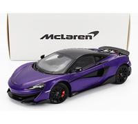 LCD 1/18 MCLAREN 600LT 2018 VIOLA MODELLINO AUTO MODELLISMO STATICO DIECAST