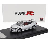 LCD 1/64 HONDA INTEGRA DC5 TYPE R 2006 SILVER MODELLINO AUTO STATICO DIECAST