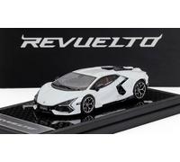 LCD 1/64 LAMBORGHINI REVUELTO HYBRID 2023 BIANCO MODELLINO AUTO STATICO DIECAST