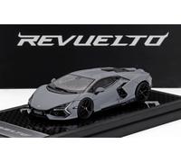 LCD 1/64 LAMBORGHINI REVUELTO HYBRID 2023 GRIGIO MODELLINO AUTO STATICO DIECAST