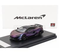 LCD 1/64 MCLAREN 600LT 2018 VIOLA MODELLINO AUTO MODELLISMO STATICO DIECAST