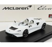 LCD 1/64 MCLAREN ELVA 2020 BIANCO MODELLINO AUTO MODELLISMO STATICO DIECAST