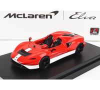 LCD 1/64 MCLAREN ELVA 2020 ROSSO MODELLINO AUTO MODELLISMO STATICO DIECAST