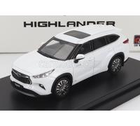 LCD 1/64 TOYOTA HIGHLANDER 2022 BIANCO MODELLINO AUTO MODELLISMO STATICO DIECAST